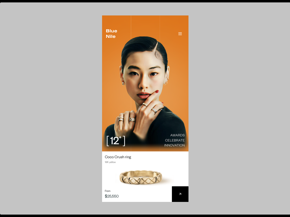 “Fine Jewelry Shop”｜来源 MotionSites｜原分类 应用
