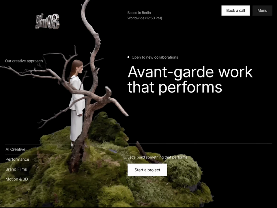“avant studio”｜来源 MotionSites｜原分类 网站