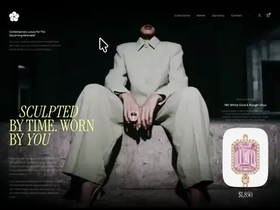 “Luxury Focus”｜来源 MotionSites｜原分类 网站｜参考缩略图